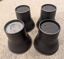 Secondhand Black Round Elephant Feet for Furniture Raising (Rapid Mobility)