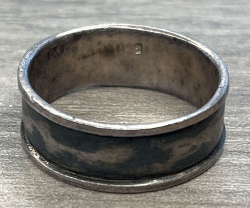 Men wide band sterling - wide,