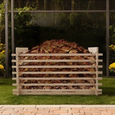 No Lid Wooden Slatted Design