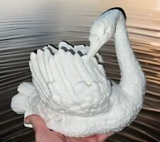 RARE LGE Art Nouveau SWAN