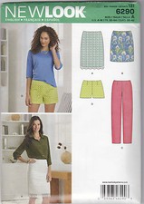 Sewing Pattern Skirt, Shorts
