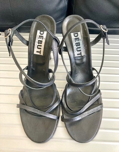 Debut real leather heels - real,