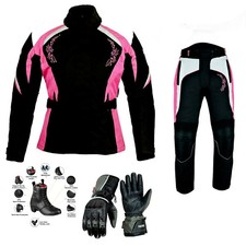 Ladies Women Motorcycle Set