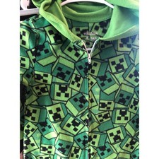 Minecraft Creeper Fleece