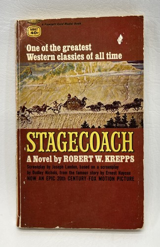 Vintage stagecoach book 1966 - vintage,