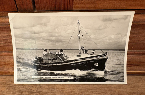 Rhyl life boat anthony robert - rhyl,