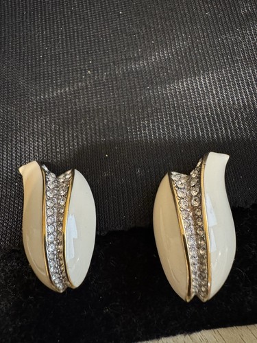 Ciro white enamel and diamante - ciro,