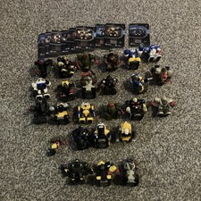 2010 Androidz Figures Toyquest mixed bundle with cards 21x Rolling Battle Bots