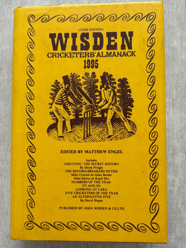 1995 wisden cricketers - 1995, cricketers’