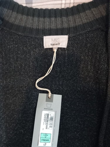 Zipped cardigan xl new - m,