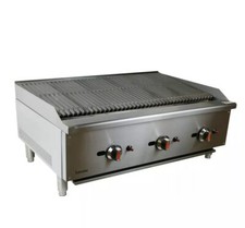 New American Char Broiler Grill 3 Burner Char Grill 90cm, Natural Gas or LPG