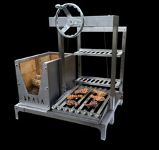 Argentinian / Argentine Adjustable Height Asado Parilla Santa Maria BBQ / Grill