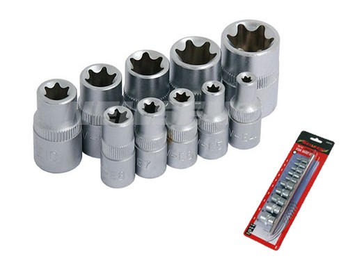 Piece star socket - star, torx