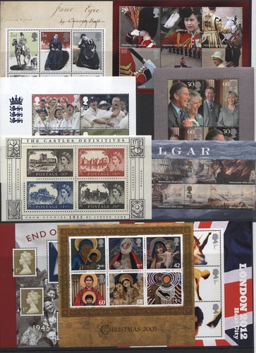 Miniature sheets 1978 2007 - sheets,