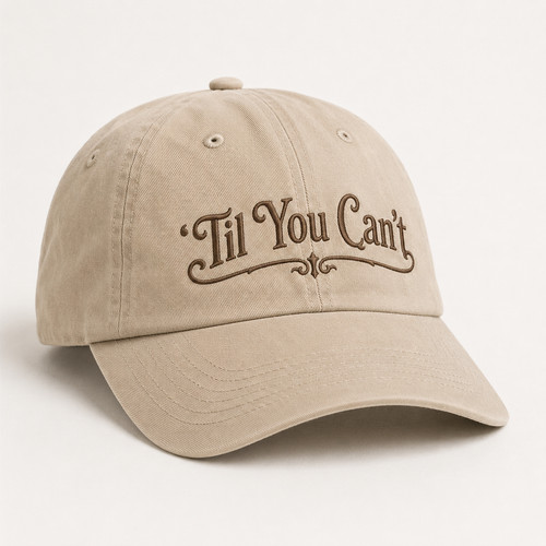 Til you can embroidered dad - you,