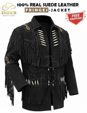 Men western cowboy suede - men,