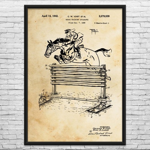 Horse jumping fence patent - jumping,