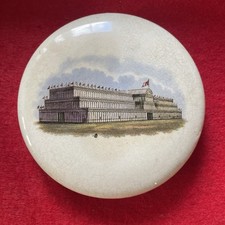 Prattware pot lid great - pot,