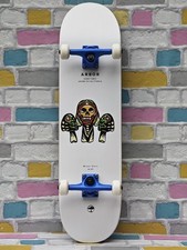Arbor Forage Custom Complete Skateboard 8.25" ??Bargain??White / Blue