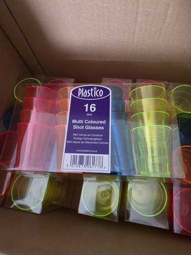 Neon shot glasses - neon,
