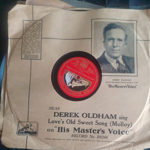 Joblot ten random vinyl 78 - ten,