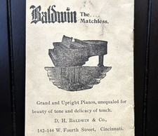 1900 BALDWIN PIANO CO