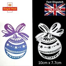 Christmas Bauble Metal Cutting