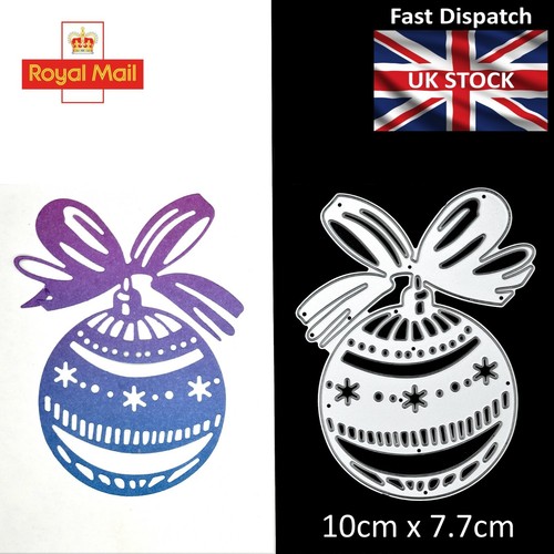 Christmas bauble metal cutting - christmas,