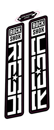 Rockshox reba fork decal kit - rockshox,