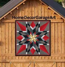 Barn Quilt Art Metal Sign