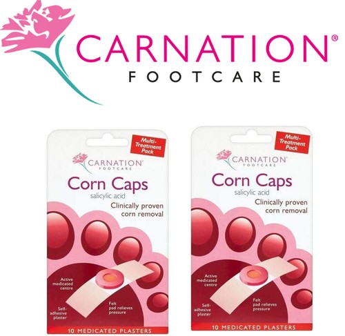 Carnation footcare corn caps - carnation,