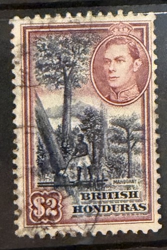 British honduras gvi sg160 2 - honduras, sg160,