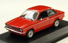 Opel Kadett C Sedan Year 1973-1977, Bright Red, Minichamps Model In Scale 1:43
