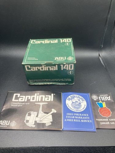 Rare vintage abu cardinal 140 - cardinal,