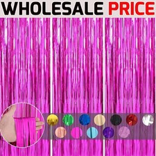2M FOIL FRINGE TINSEL BACKDROP