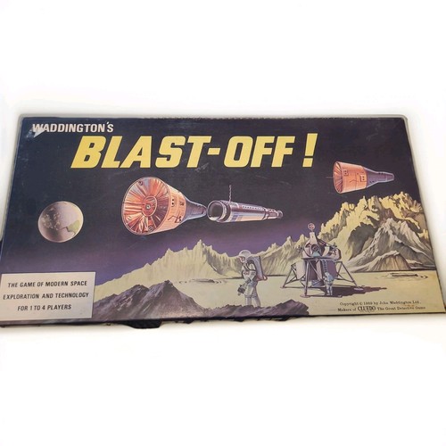 Waddingtons blast off space - waddingtons, (space