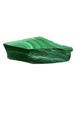 Natural malachite slice - natural,