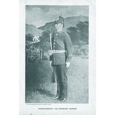 MILITARY Colour Sergeant of