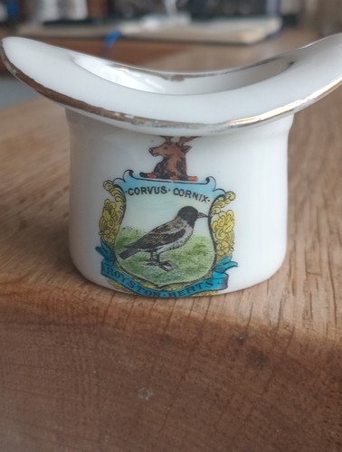 Vintage crested china top - vintage,