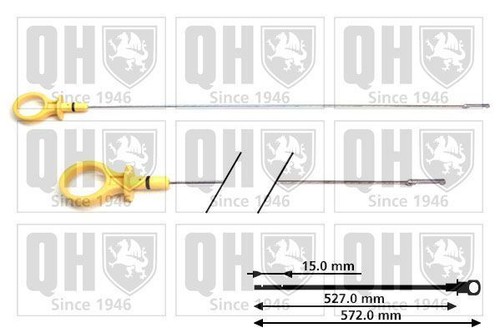 Qod141 oil dipstick - qod141, 572mm