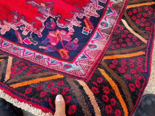 7x10 antique oriental rug - 7x10,