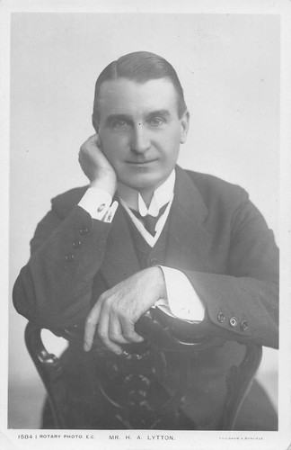 Postcard edwardian actor - postcard,