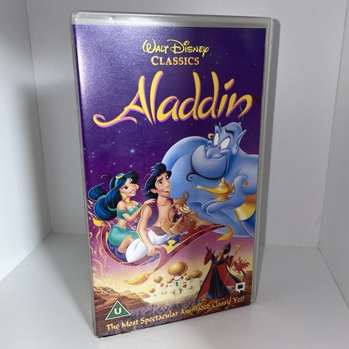 Aladdin vhs walt disney - aladdin,
