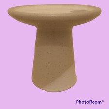 Mrs Hinch Two Tone Ceramic Stoneware Dinner Candle Holders Large x 2 Tesco