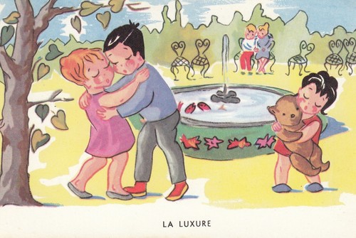 Carte postale humour - postale,