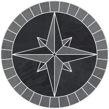 18" Tile Mosaic Medallion