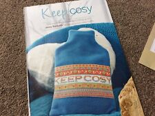 Jenny Barton’s Keep Cosy Hot Water Bottle Design Cross stitch chart Only /428