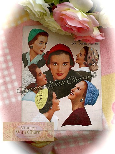 Vintage 1950s knitting - vintage,