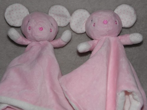Sainsburys pink mouse baby
