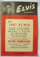 ELVIS PRESLEY MONTHLY MAGAZINE - 1976 SPECIAL ISSUE - FIRST EDITION REPRINT